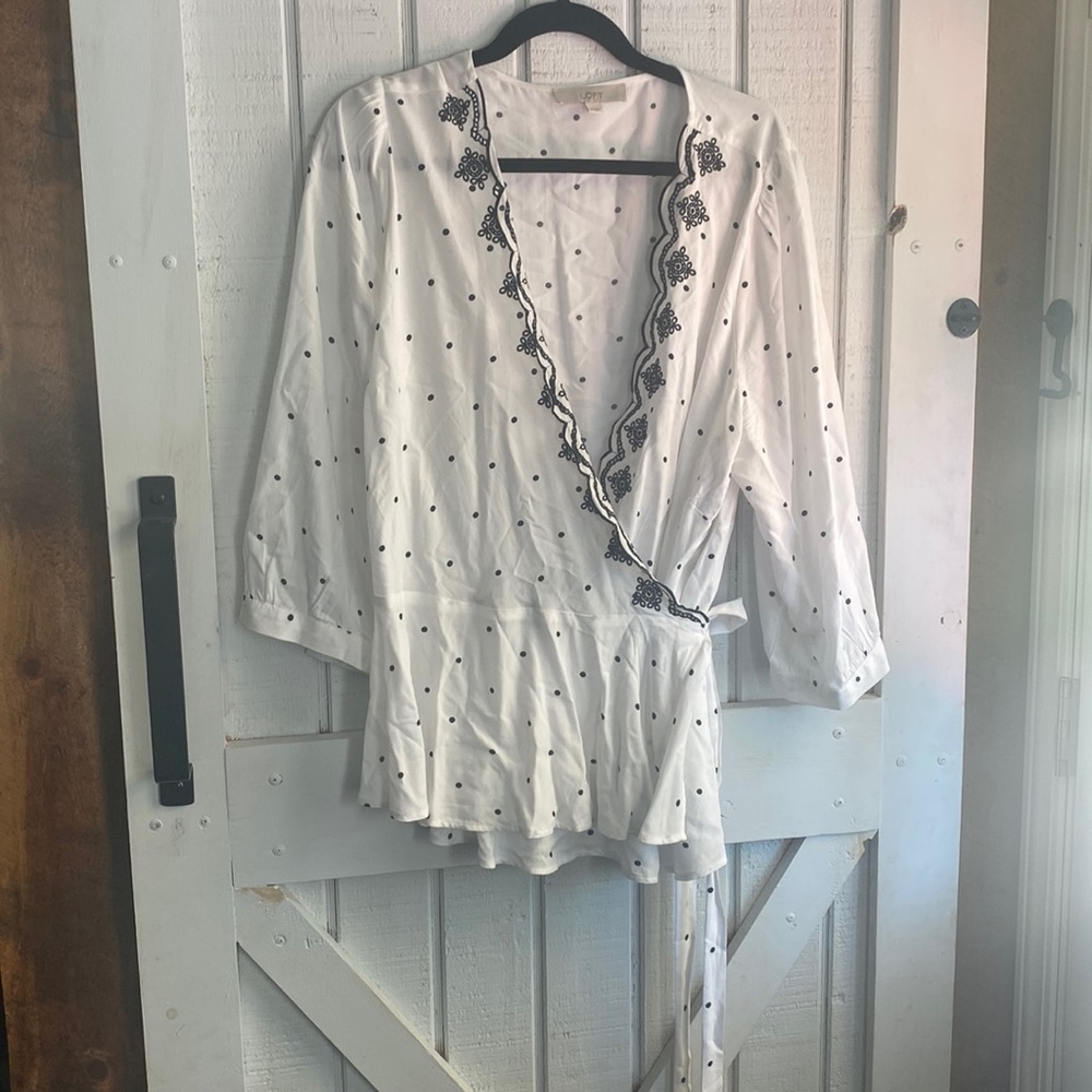 Loft wrap shirt xxl